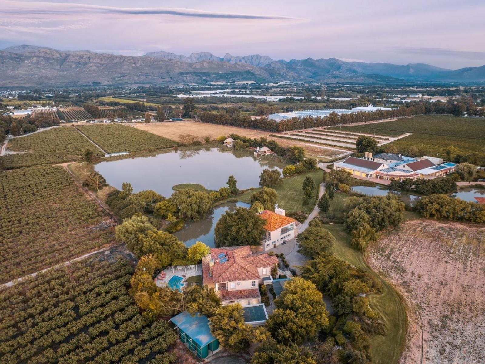 Apartamento Dawn Mountains Farm Simondium Exterior foto